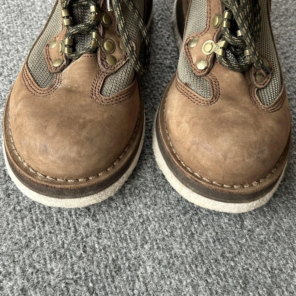 Simms Wading‎ Boots Mens 6 Brown Nubuck Mesh Felt Sole Non Slip Fishing